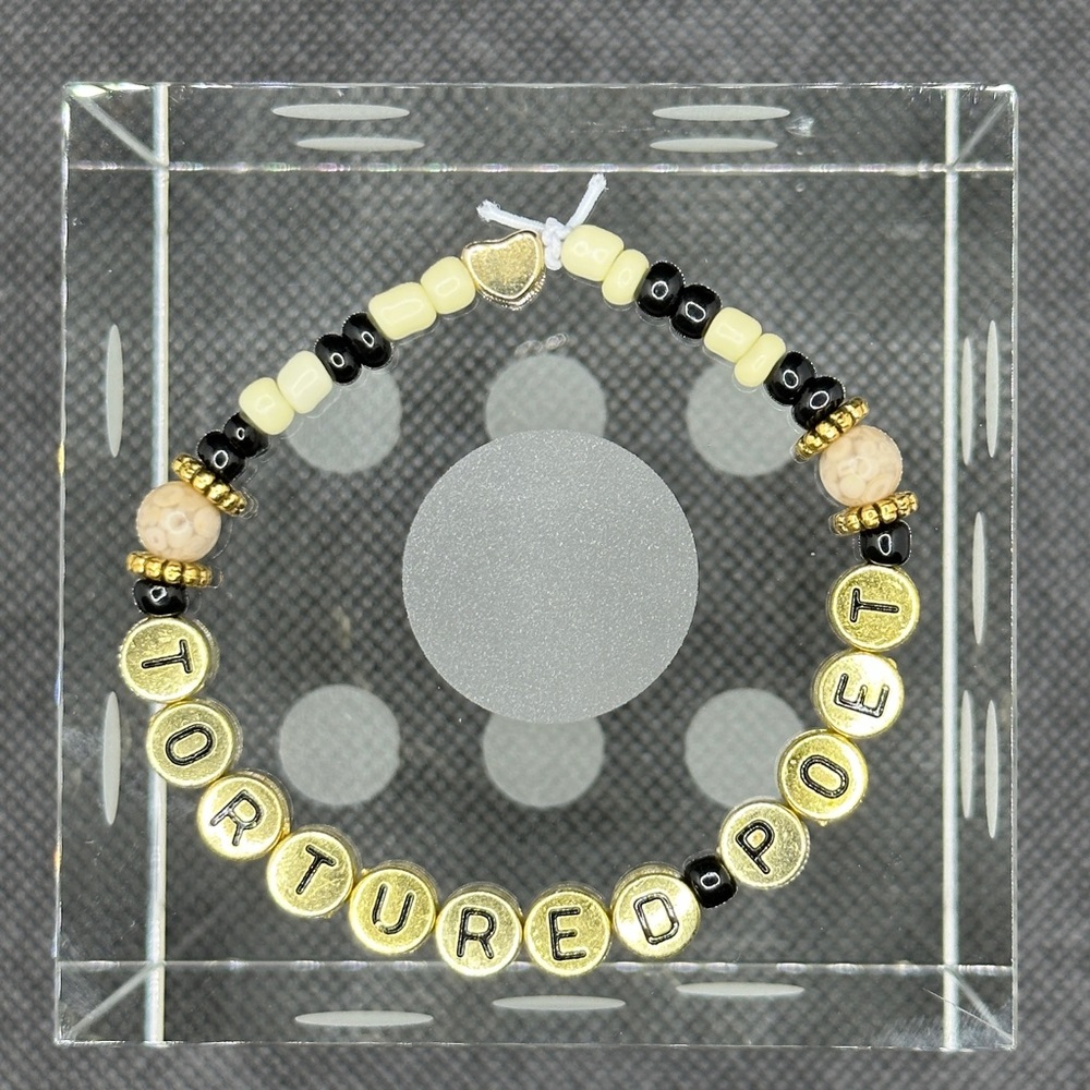 Taylor Swift Eras Tour Tortured Poets Department Friendship Bracelet